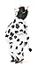 GOPRIME Inflatable Cow Costume for Adult (Cow Adult Black and White)