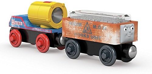 Blizzard Search & Rescue Cargo Cars - Thomas & Friends Wooden Railway Tank Train Engine - SKU # DGK78