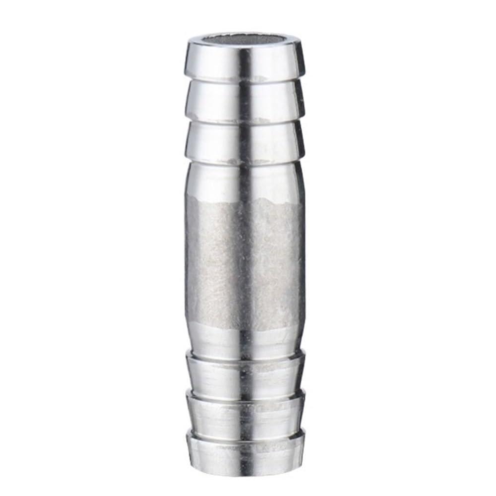 20pcs SS304 Hose Straight Connectors, Straight Pipe Fittings Pagoda Hook Joint for Agricultural Equipment(16mm)