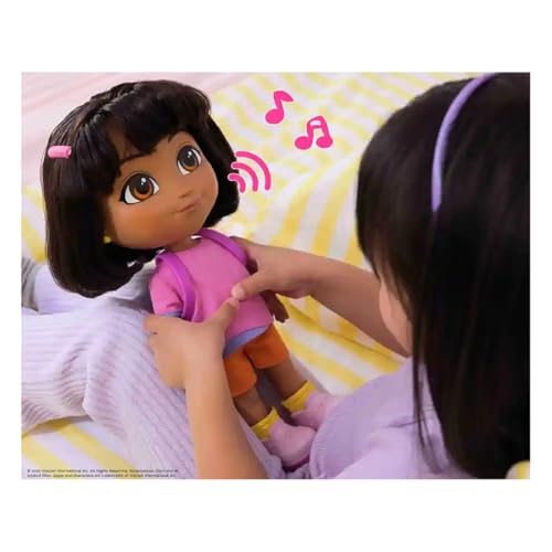 Muñeca Dora Explorer 12 pulgadas con sonido y accesorios miniatura 5
