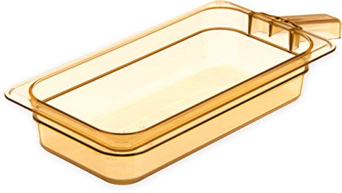 Casserole haute température ambre Carlisle StorPlus idéale de la cuisson au service sur table