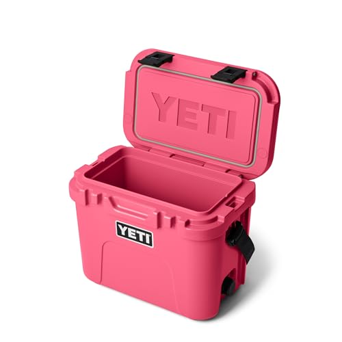 YETI Roadie 15 Hard Cooler with DoubleDuty Shoulder Strap, Tropical Pink - image 8