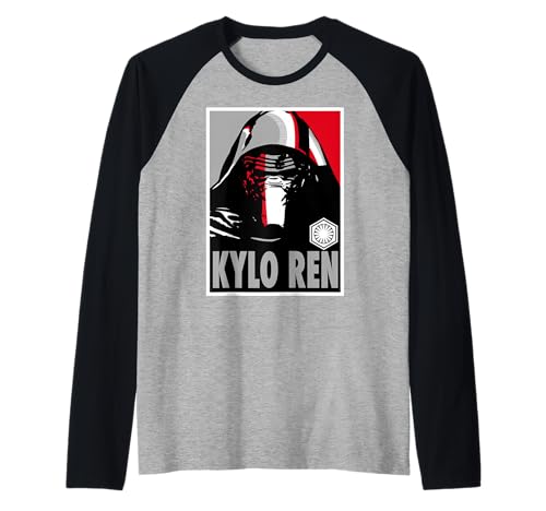 T-shirt Star Wars Kylo Ren style baseball pour vos soirées cinéma