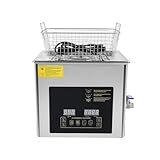 30L Ultrasonic Cleaning Machine,28/40khz Dual Frequency Ultrasonic Washing Machine,0-176℉ Adjustment Instrument Cleaner for Jewelry Glasses (10L)