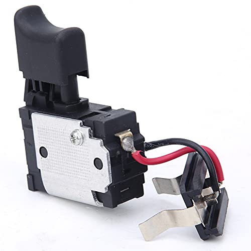 Taladro recargable con interruptor de velocidad ajustable y función reversible CW CCW 7