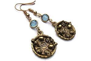 Personalized Passover Earrings: A Modern Touch to Your Seder Plate