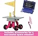 Barbie 65th Anniversary Doll & 10 Accessories, Astronaut Set with Brunette Doll, Rolling Rover, Space Helmet with Flipping Shield & More