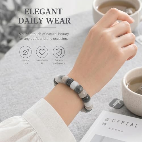 Image of Frodete Bodhi Fidget Bracelet Seed Stretch Anxiety Relief Healing Jewelry