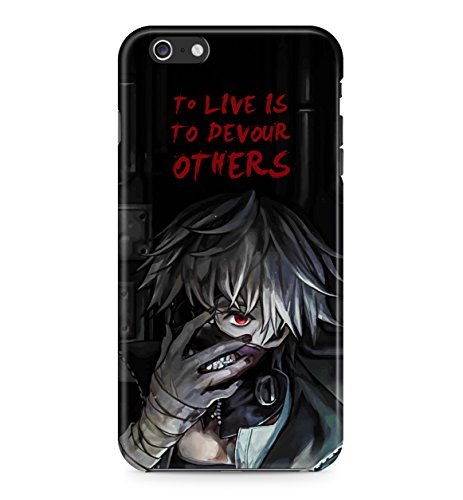 Tokyo Ghoul Ken Kaneki To Live Is To Devour Others Quote Hard Plastic Snap-On Case Skin Cover For Iphone 7 / Iphone 7s