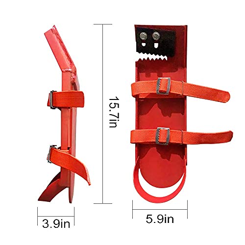 Column Climber Steel Column Climbing Shoes, Climb Quick/Stand Firm/Work Iron Shoes I-Beam Climbing Shoe Column Climbing Device Lets Works Climb Up and Down Steel Columns3