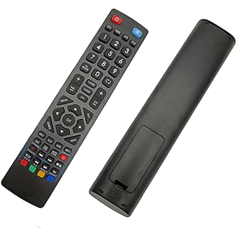 YQZBTX Replacement Technika TV Remote Control for All Technika LCD LED 3D HD TV - No Setup Needed Technika Universal Remote Cover