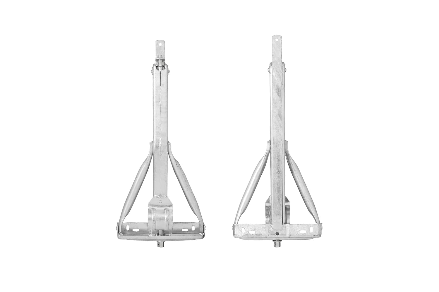 ProPlus Soporte giratorio para caravana con manivela, soportes para caravana, soporte para remolque (1100kg 597x280mm H:497mm)