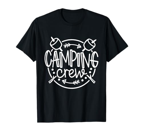 Camping Family Matching Shirts Crew T-Shirt