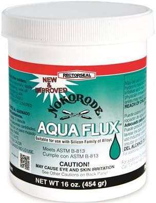 Nokorode Aqua Flux Lead Free Water Soluble, 16 Oz.