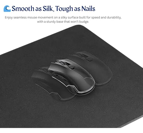 Image of Premium Mouse Pad - Non-Slip, Extra Comfort, Large Surface, Enhanced Durability - 9 X 7.5 X 3MM Ideal for Home and Office Use