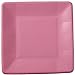 Candy Pink Square Dessert Plates (7