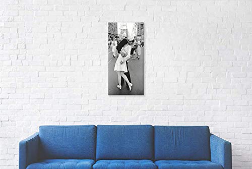Ideastore il Bacio a Time Square-Stampa su Tela il...