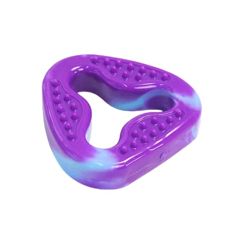 YPBEW Ball zur mentalen Stimulation für Hunde, kaubeständiges Design und Leckerli Spenderfunktion, Spielzeug mit verstellbaren Leckerli Löchern Puzzle Spielzeug zur mentalen Stimulation für Hunde