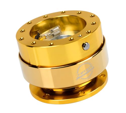 NRG Innovations SRK-200CG Gen 2.0 �A���~�j�E�� �n���h�� �N�C�b�N�����[�X �A�_�v�^�[ �^�C�g �{�[�� �x�A�����O ���b�N 6�{���g 70mm 74mm�Ƀt�B�b�g �N���[�� �S�[���h