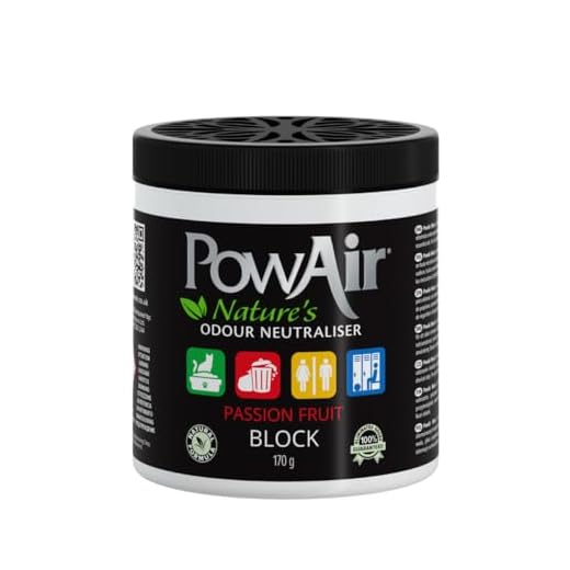 PowAir Block - Eliminador de olores Profesional, Aroma a Fruta