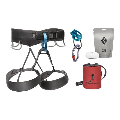 Black Diamond Mens Momentum Rock Climbing Harness Package Cover