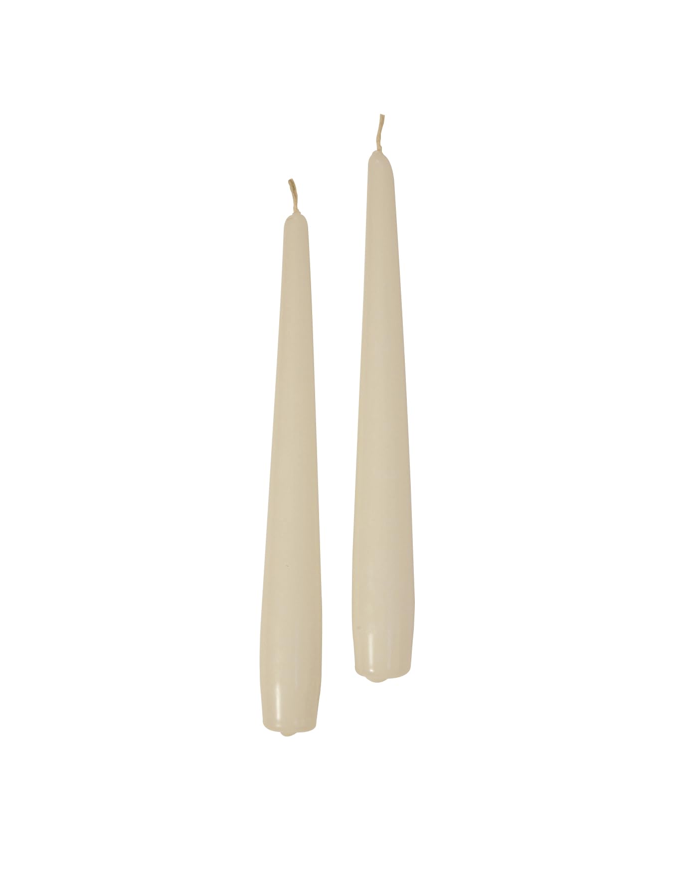 3 paquetes de 50 velas cónicas diámetro 2,2 cm altura 21 cm (150 velas) - Color marfil - Duración 5 horas - Estándar para candelabro - Cereria Di Giorgio
