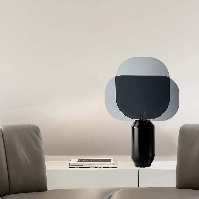 desk lamp Lampa na biurko Nowoczesna prosta dekoracyjna lampa stołowa Osobowość twórcza Salon Sypialnia Art Czarna lampa stołowa Lampa biurkowa Led table lamp