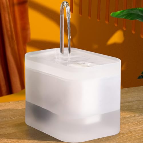 Fuente automática para gatos y perros 1.5L con carga USB miniatura 7