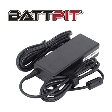 BattPit 90W Laptop Charger for Toshiba Satellite A300 C50 C70 C75 C660 C850 C855 C870 L70 L300 L500 L555 L650 L655 L830 L850 L855 L870 with UK 3 Pin Power Cord [19V 4.74A] Cover