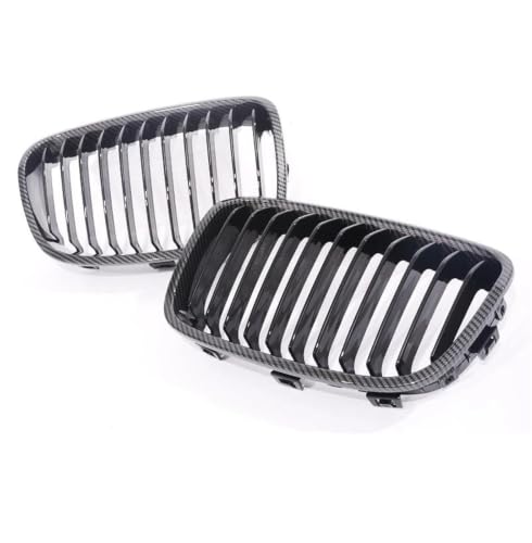 Rejilla delantera fibra carbono para parachoques de Serie 1 F20 F21 2011-2014 pre-LCI