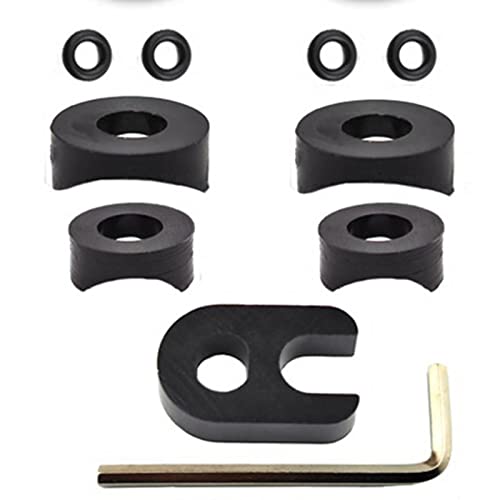 Extensor de válvula Presta de aluminio en pack de 2 piezas para ciclismo 2
