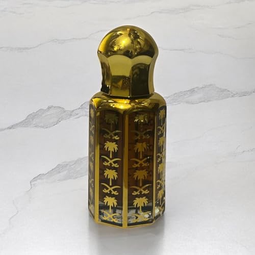 12ml Concentrated Perfume Oils (عود) – Alcohol-Free Attars with Glass Stick Applicator (Royal Black Oud)