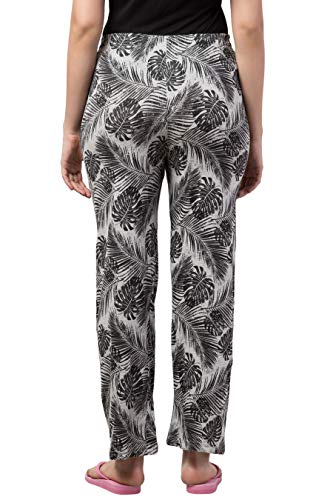 Image of Fflirtygo Womens Night Wear Cotton Pyjama /Women's Lounge Pants /Night Pants for Women Combo Pack (Prints and Colours May Vary)