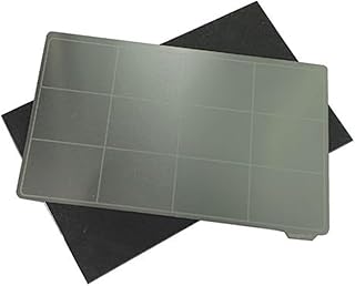 DAVBIR Resin Build Plate Magnetic Sheet 350x195mm 3D Printer Resin Flex Plate perfection (Color : 2 sets, Size : 202x128mm)