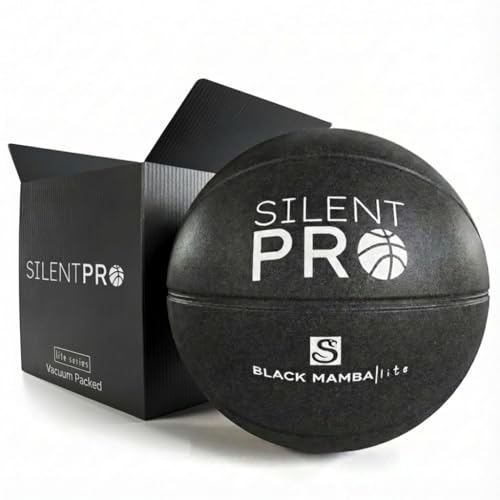 Ballon de basketball d'intérieur silencieux en mousse SilentPro portable pour enfant
