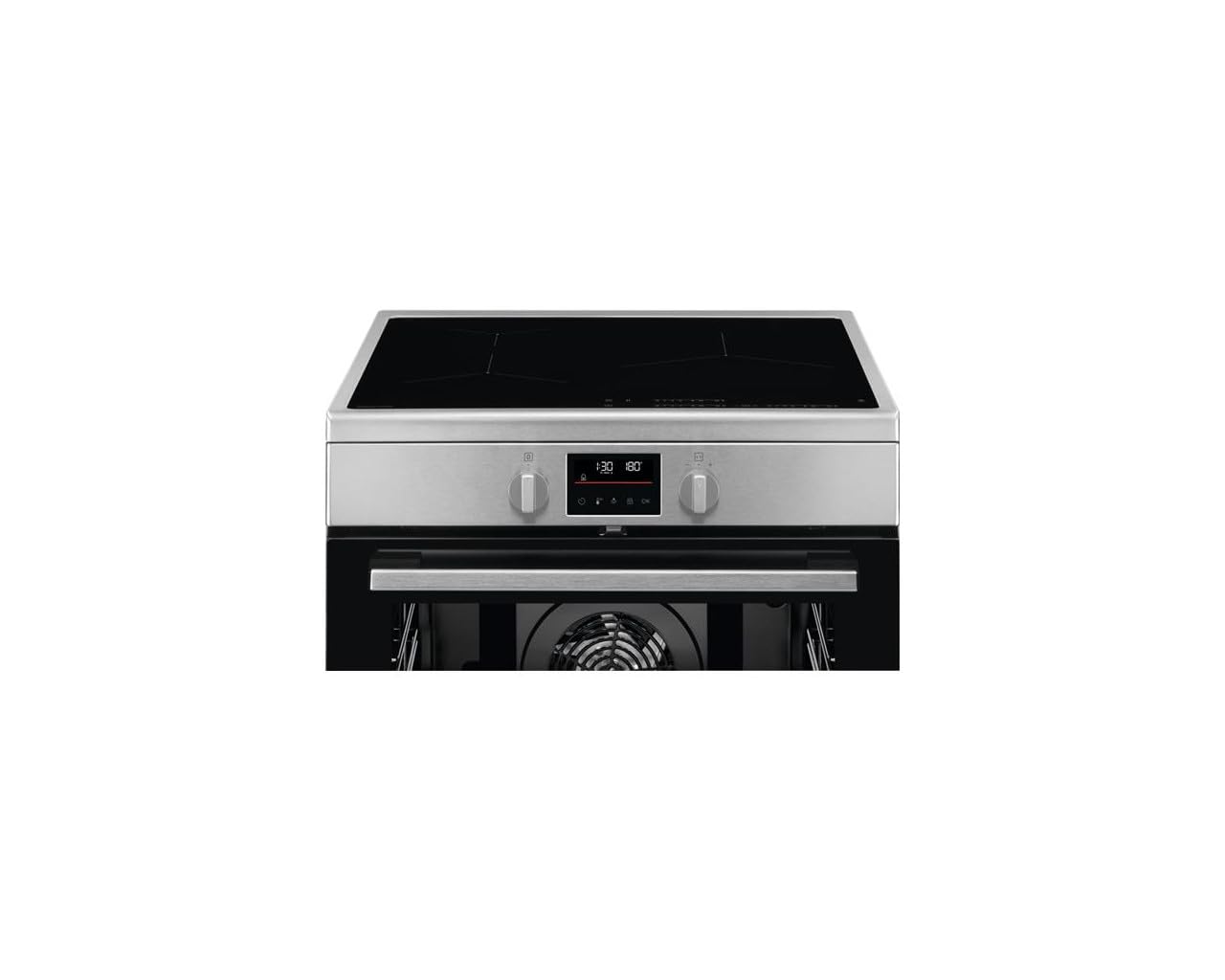 Cuisinière Induction A+ 73l 3 Feux, Série 500 Surroundcook, Inox - LKI64890BX