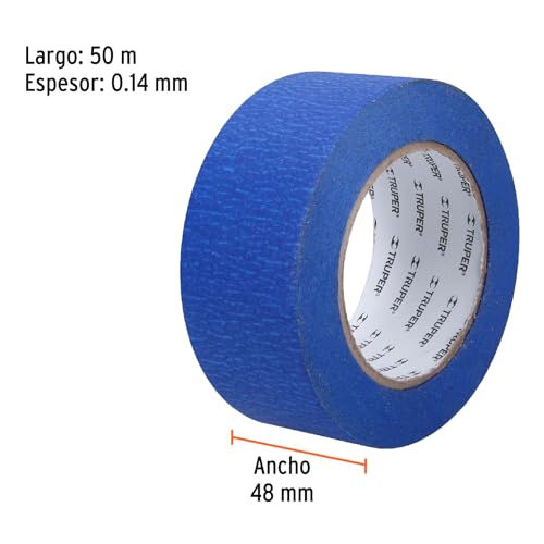 Cinta masking azul Truper 9 cinta masking azul truper marca TRUPER (3)