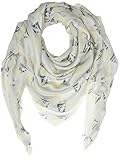  Aquascutum Tuch ecru grau 120cm x 120cm