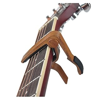 Capo de guitare, clip de guitare électrique acoustique, capo à changement rapide, grain de bois avec coussin en silicone… - Les Beatles, Paul McCartney, John Lennon, RIngo Starr, George Harrison Capo de guitare, clip de guitare électrique acoustique, capo à changement rapide, grain de bois avec coussin en silicone… – Image 5
