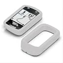 FCC Racing Silicone Cover with Protection Glasses for IGSPORTS BSC200/BSC300 Bike Computer (White) gallery image