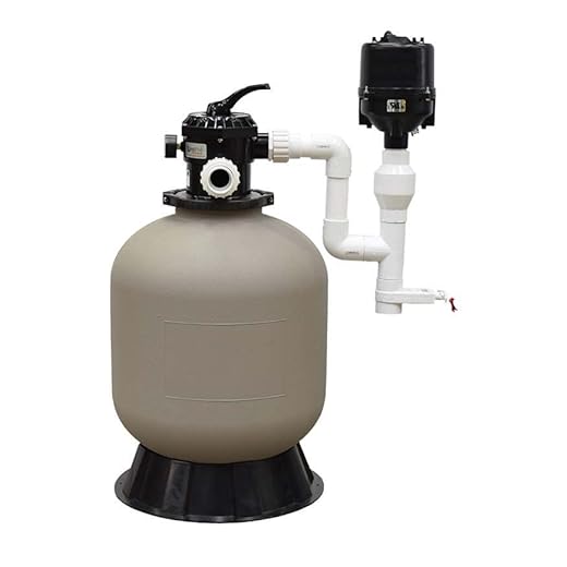 EasyPro PBF3600BL Pressurized Bead Filter with Blower for Ponds & Fish Systems / 3600 Gallon Max. / Biological & Mechanical Media Provides Excellent Filtration/Easy Intallation & Cleaning