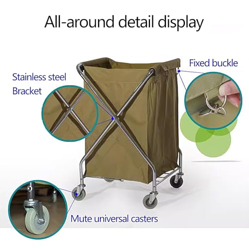 Chariot à linge polyvalent pour serviettes et draps dans la buanderie familiale