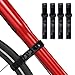 Vdaxvme Nonslip Bike Rack Straps Adjustable Bike Cinchs Straps Bicycles Wheel Stabilizer Straps Cycling Accessories Easy to Use