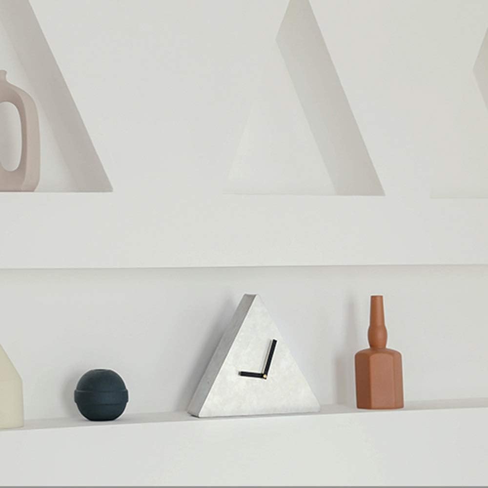 Wall Clock Silver Indoor Wall Clock Creative Personality Decorative Iron Clock 22.5 * 22.5 (cm)