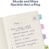 Avery Mini Ultra Tabs, 1 x 1.5, 2-Side Writable, Pastel Colors, 40 Repositionable Tabs, 72 Packs (74761)