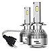 LASFIT LED Headlight Bulbs H7 72W 7600LM 6000K LED Headlight Conversion Kits Flip Chips/Xenon White Low Beam/Fog Light All-in-One Conversion Kit (Pack of 2)