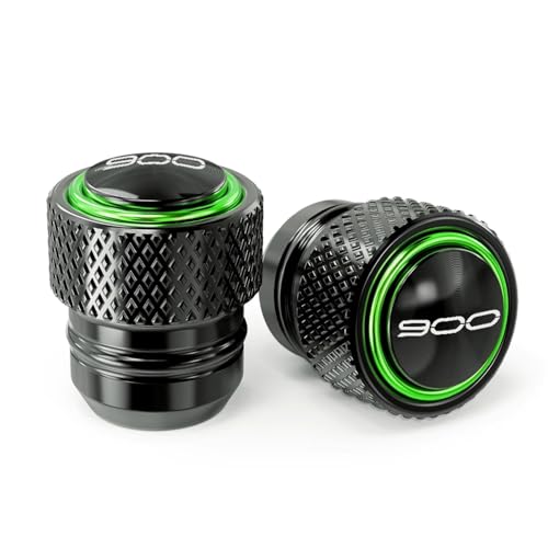 Tapas de válvula premium para Kawasaki Z900 accesorios de aluminio CNC anodizado