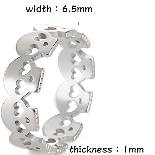 Jude Jewelers Stainless Steel Cute Gothic Skull Halloween Biker Party Band Style Ring2