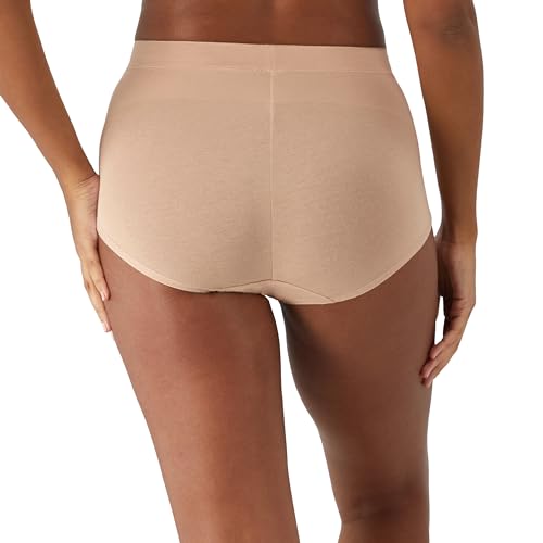 Bali Women's Breathe Lace Shaping Brief, Breathable Modal Firm Control Shapewear Panty, 2-Pack2