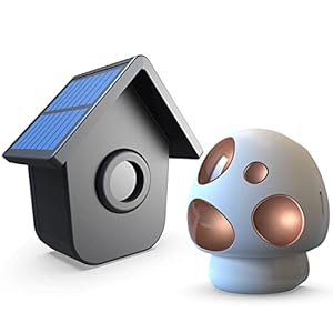 Driveway Alarm- HTZSAFE 1/2 Mile Long Range Outdoor Weatherproof Solar Wireless Motion Sensor&Detector-Portable Receiver…